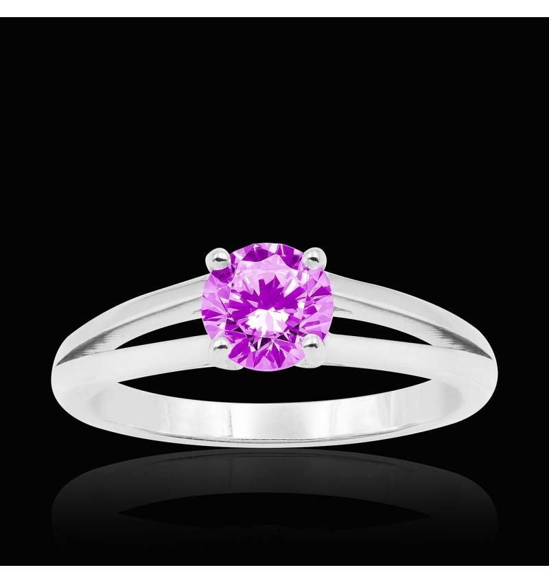 Bague saphir rose Lina