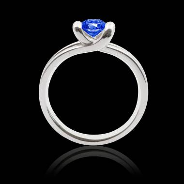 Bague saphir bleu Florine Solo