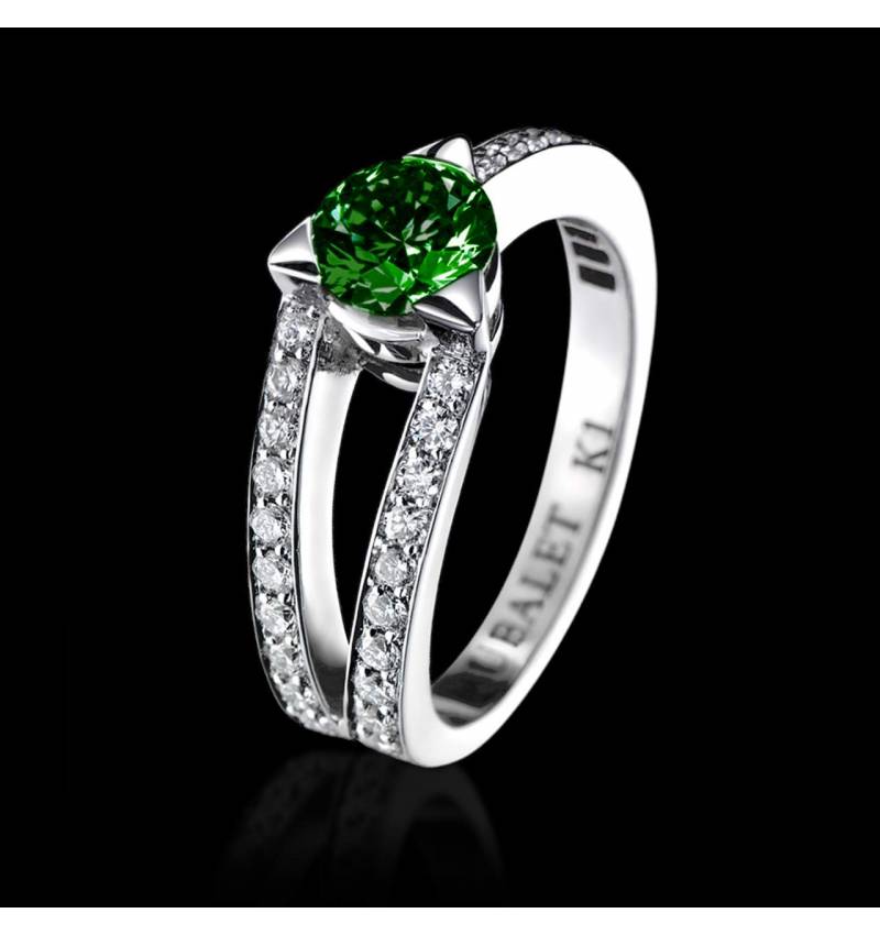 Bague Tsavorite Plena Luna