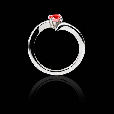 Bague Spinelle rouge Serpentine