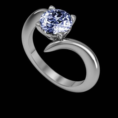 Bague Tanzanite Serpentine