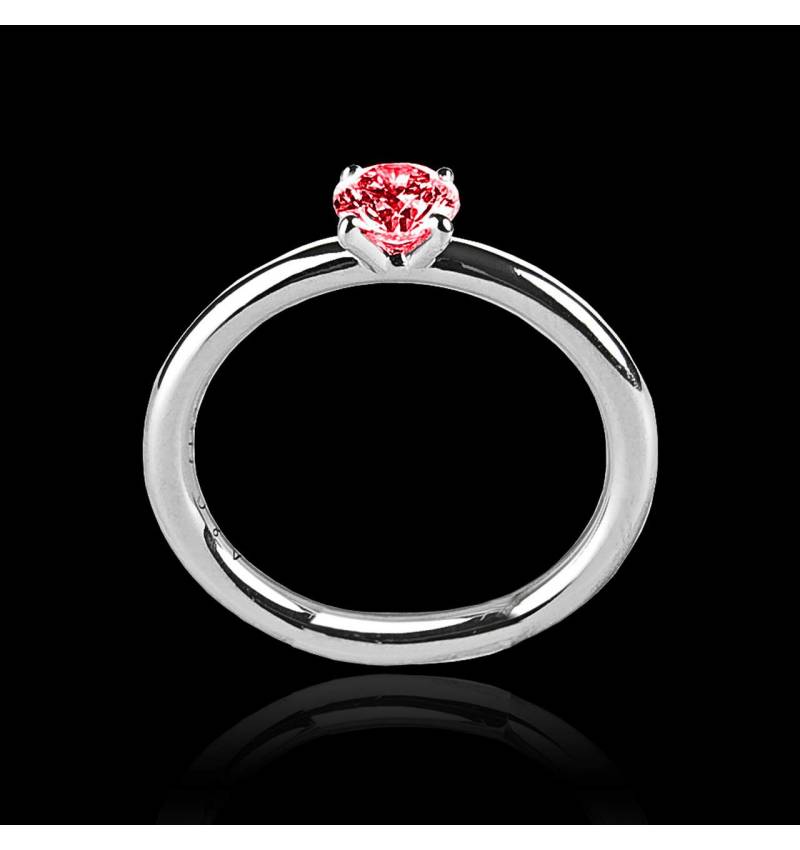 Bague de fiançailles Spinelle rouge Anja