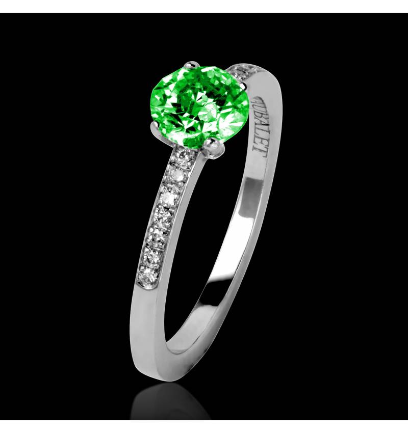 Bague de fiançialles Tsavorite Judith