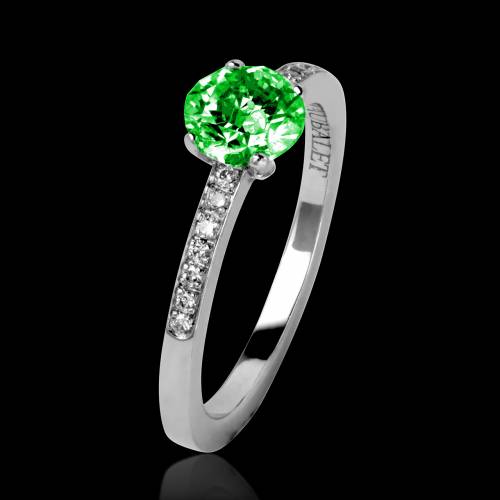 Bague de fiançialles Tsavorite Judith