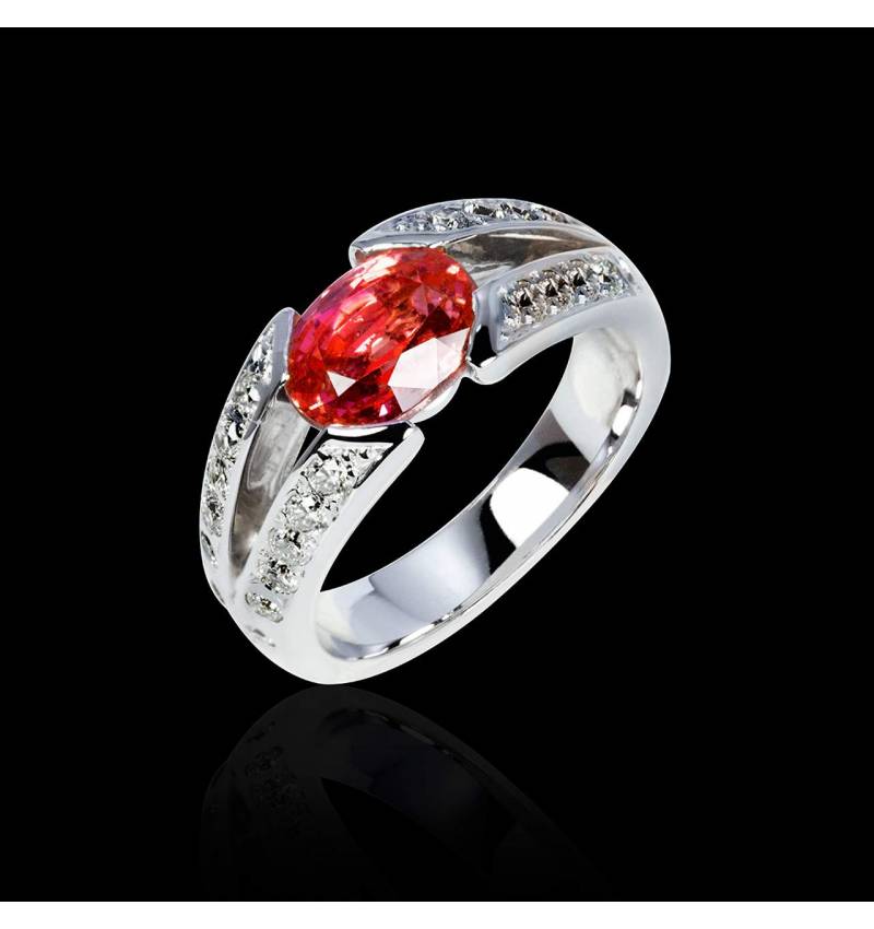 Bague Spinelle rouge Isabelle