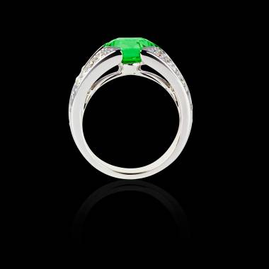 Bague de fiançailles Tsavorite Isabelle