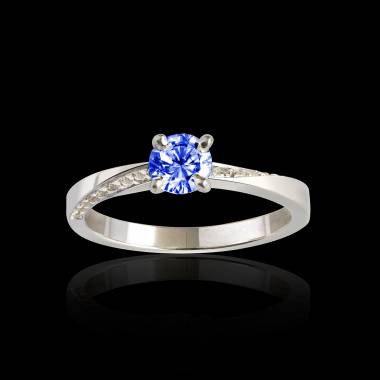 Bague de fiançailles Tanzanite Meryem