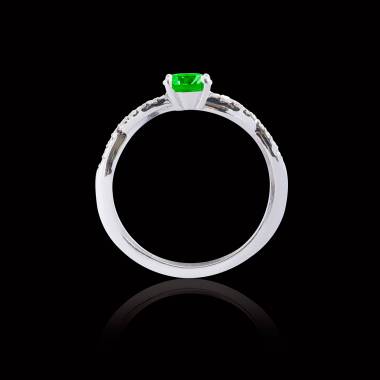 Bague de fiançailles Tsavorite Noémie