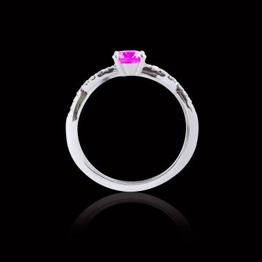 Bague de fiançailles Tourmaline rose Noémie