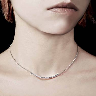 Collier diamant Ligne