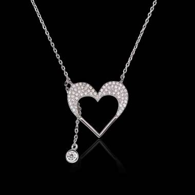 Pendentif diamant Coeur d'Amour