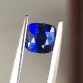 Saphir bleu 1.52cts