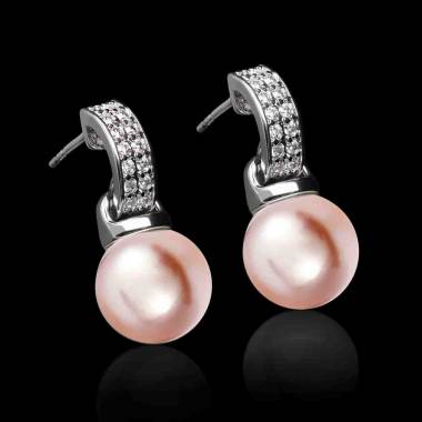 Boucles d'oreilles perle...