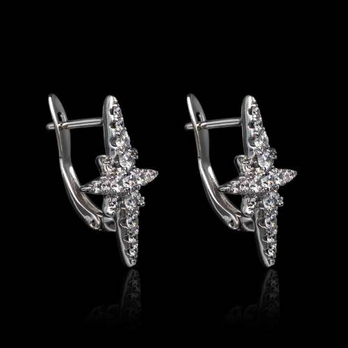 Boucles d'oreilles diamant...