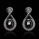 Boucles d'oreilles diamant...