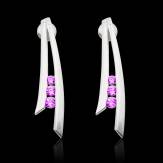 Boucles d'oreilles saphir...