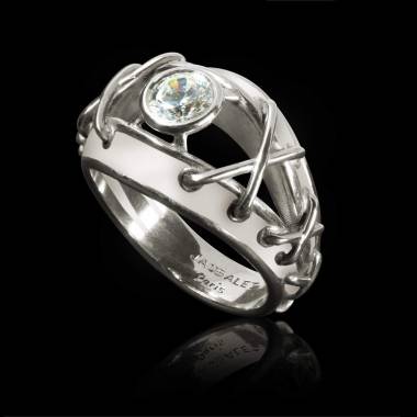 Bague diamant Délassée